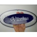 Emaljskylt Växthus blå - vit 21 x 7 cm modell 32-3