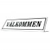 Emaljskylt VÄLKOMMEN vit - svart 20 x 6 cm modell 46-3 Emaljskylt VÄLKOMMEN vit - svart 20 x 6 cm modell 46-3