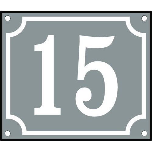 Emaljskylt TEMP  -   x  cm modell -3